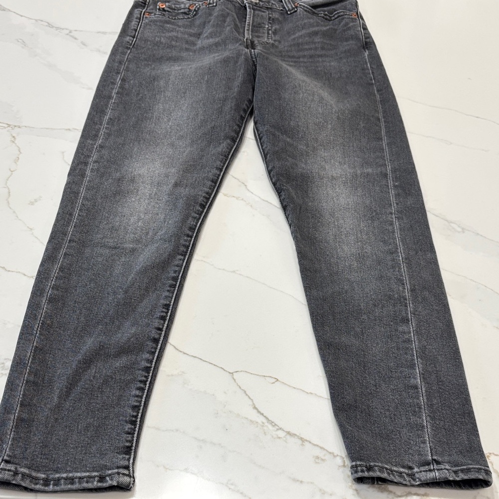 Levi's Skinny Jeans in Charcoal Gray - Picture 4 of 16